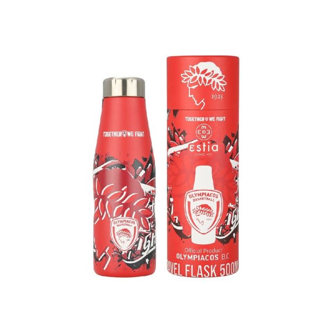 TRAVEL FLASK OLYMP. TOGETHER WE FIGHT 500ML