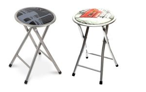 ΣΚΑΜΠΟ ΜΕΤΑΛΛΙΚΟ ΠΤΥΣΣΟΜΕΝΟ LONDON- NEW YORK