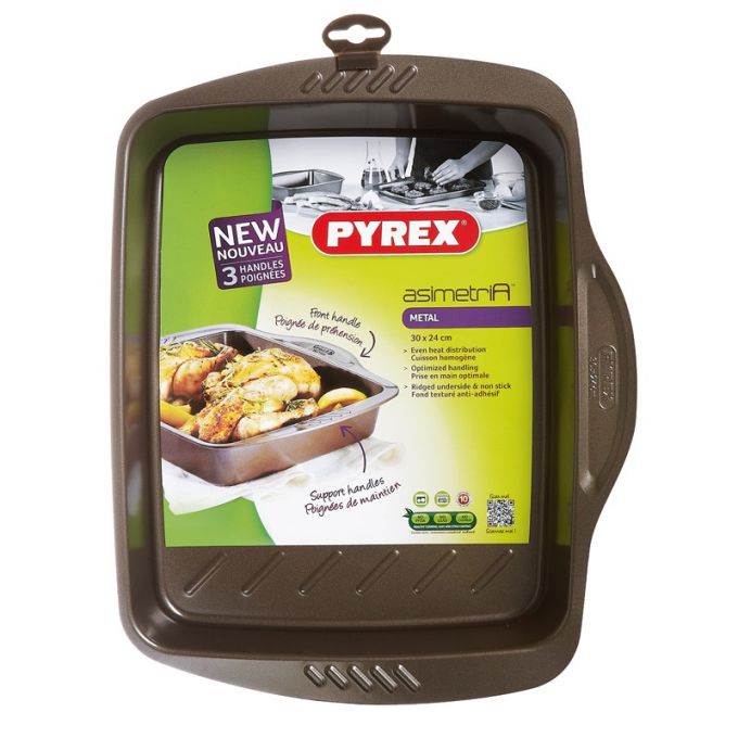 ΤΑΨΙ ΠΙΤΣΑ PYREX ΟΡΘΟΓΩΝΙΟ 37X29