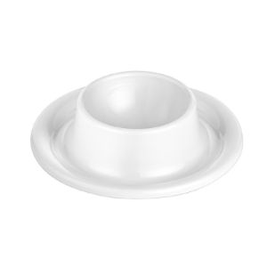 ΑΥΓΟΘΗΚΗ ΜΕΛΑΜΙΝΗ ΛΕΥΚΗ 8 CM - H:2,4 CM ΝΟ.3001
