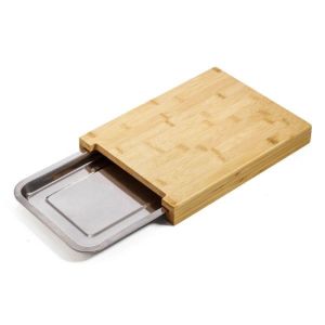 ΞΥΛΟ ΚΟΠΗΣ ΜΠΑΜΠΟΥ ΜΕ INOX ΔΙΣΚΑΚΙ 33X24,5X4ΕΚ.