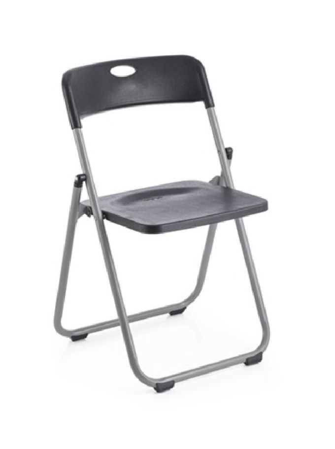 ΚΑΡΕΚΛΑ ΠΤΥΣΣΟΜΕΝΗ 43Χ41Χ74CM ΜΑΥΡΗ