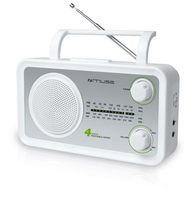 ΡΑΔΙΟΦΩΝΟ MUSE ΜΠΑΤΑΡΙΑΣ-ΡΕΥΜΑΤΟΣ M-05SW