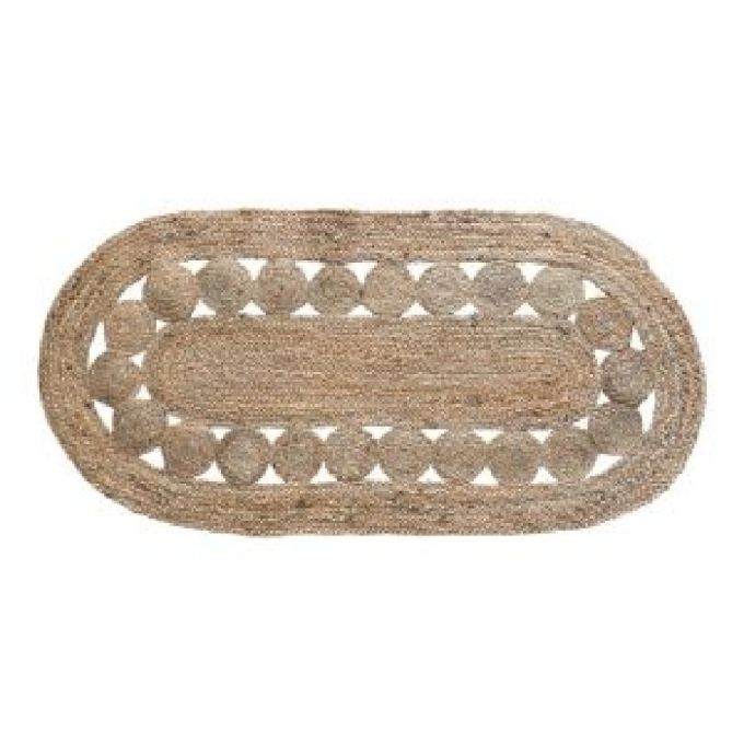 ΧΑΛΑΚΙ ΟΒΑΛ ΑΠΟ ΓΙΟΥΤΑ 70X140 (ΜΠΕΖ)