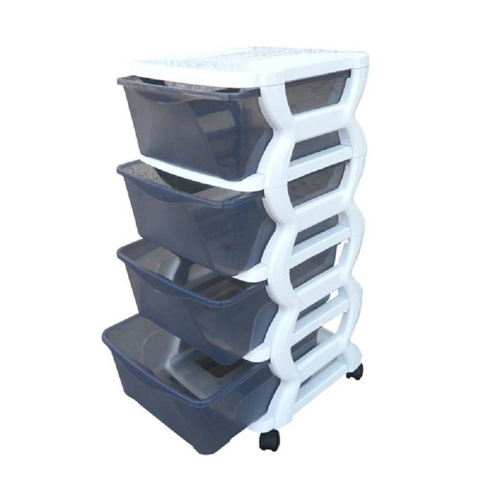 ΣΥΡΤΑΡΙΕΡΑ ΠΛΑΣΤΙΚΗ ΜΕ ΡΟΔΕΣ 4ΣΥΡΤΑΡΙΑ 36ΠΧ40ΒΧ80Υ