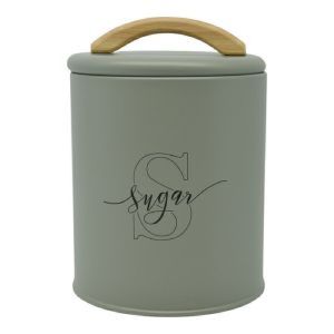 ΒΑΖΑΚΙ SUGAR ΜΕΤΑΛΛΙΚΟ ΛΑΔΙ ΜΕ ΞΥΛ. ΛΑΒΗ (11X11X15)