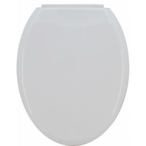 ΚΑΠΑΚΙ ΤΟΥΑΛΕΤΑΣ ΡΡ SOFT CLOSE ΑΣΠΡΟ 36,8X44ΕΚ.