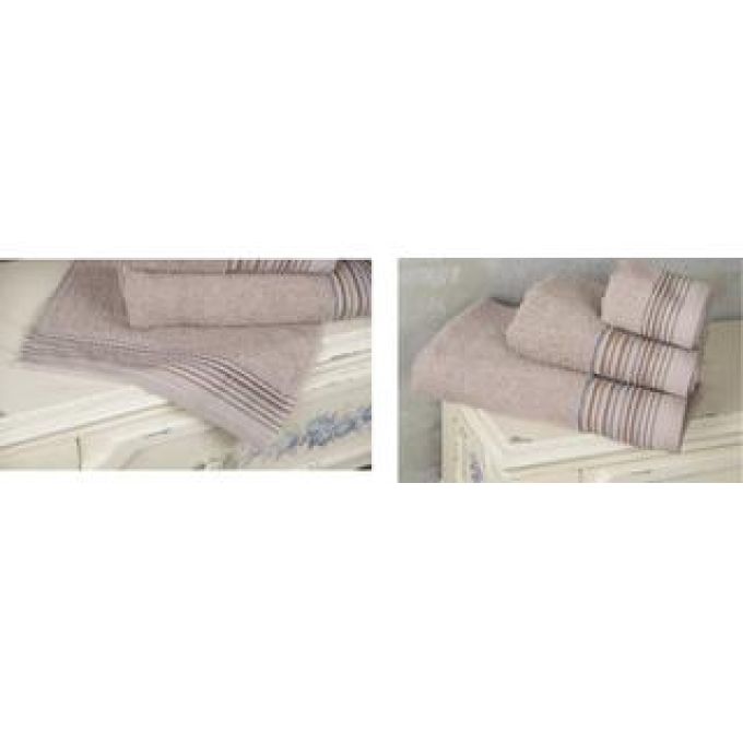 ΠΕΤΣΕΤΕΣ ΜΠΑΝΙΟΥ ΣΕΤ 3ΤΕΜ. LINE 450ΓΡ 100% COTTON ΔΙΑΦΟΡΑ ΧΡΩΜΑΤΑ