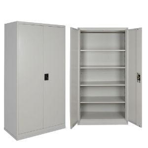 ΝΤΟΥΛΑΠΑ ΜΕΤΑΛΛΙΚΗ ΔΙΦΥΛΛΗ ΜΕ ΡΑΦΙΑ 70X40X171CM (ΕΚΠΤ.-20€ ΚΟΥΤΙ)