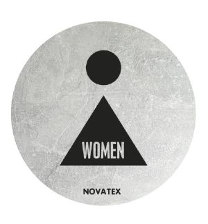 ΣΗΜΑ ALU “WOMEN” Φ10CM