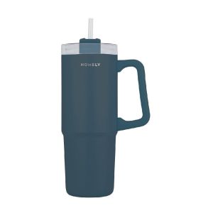 STRAW TUMBLER XL HOMELY STA 900ML INDIGO BLUE