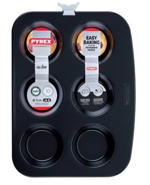 ΦΟΡΜΑ ΑΝΤ-ΤΙΚΗ MAFFIN 6ΘΕΣΕΙΣ PYREX GLIDE