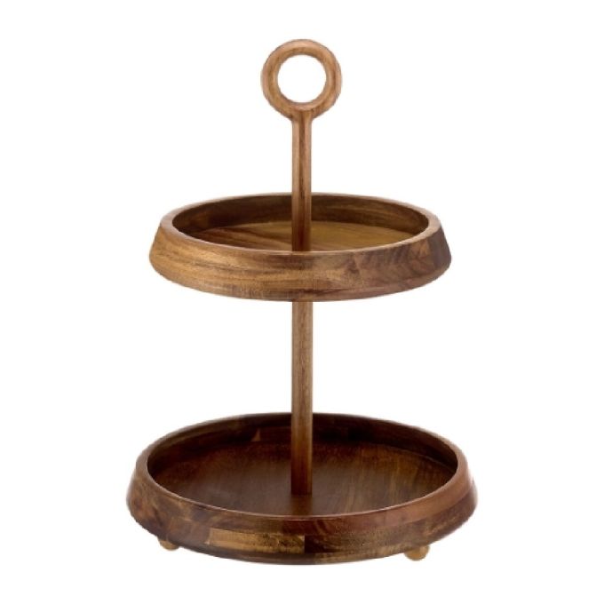 ΒΑΣΗ ΠΑΡ-ΣΗΣ ΜΠΟΥΦΕ ΑΚΑΚΙΑΣ 2 ΕΠΙΠΕΔΩΝ 30.5X44CM Ν.2088