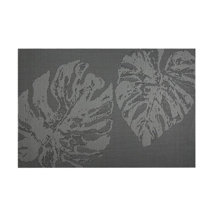 ΣΟΥΠΛΑ 45X30CM ΒΑΝΑΝΑ LEAF DARK GREY 81877C