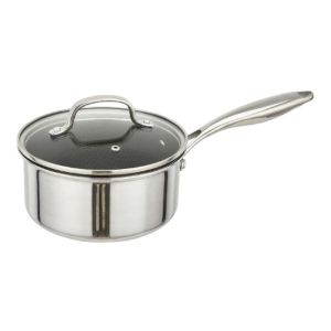 ΓΑΛΑΤΙΕΡΑ ΙΝΟΧ ΑΝΤΙΚ-ΤΙΚΗ ΜΕ ΓΥΑΛ. ΚΑΠΑΚΙ DMOND TRI-PLY 18ΕΚ.